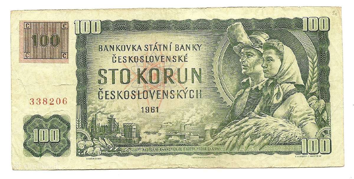 Cekijos banknotai - nuotraukos Nr. 3