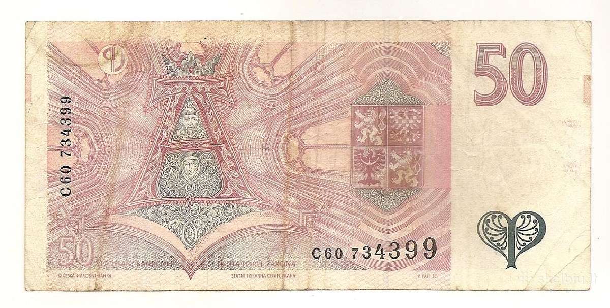 Cekijos banknotai - nuotraukos Nr. 6