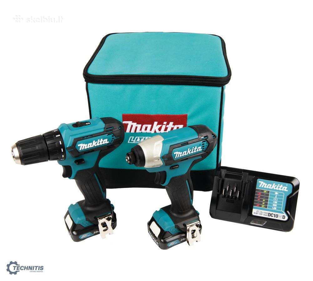 Makita Clx224a įrankių rinkinys 2x2 Ah