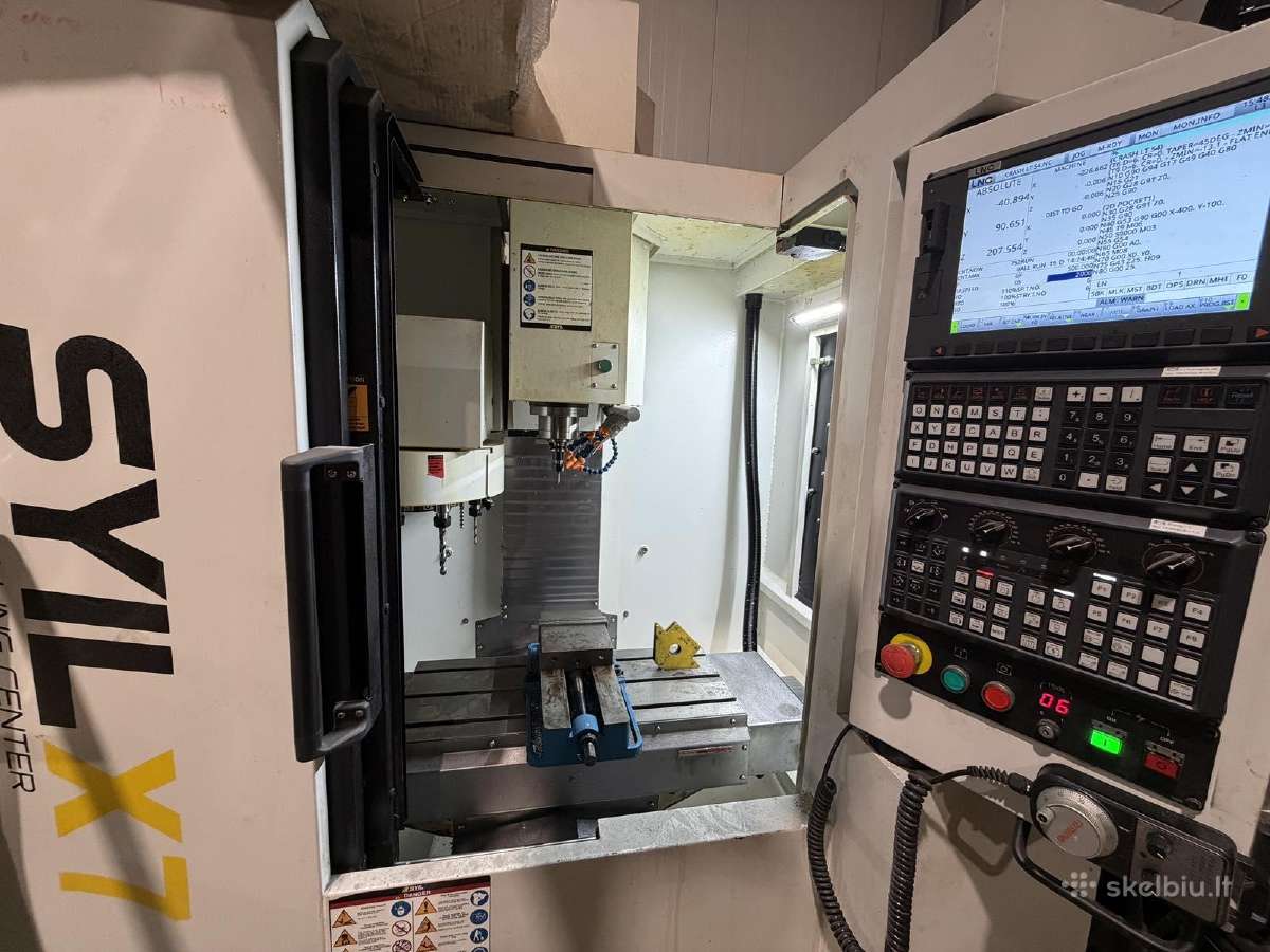 Syil X7 Small CNC staklės - nuotraukos Nr. 2