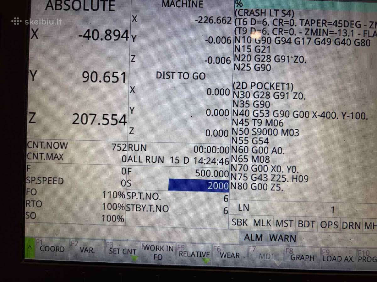 Syil X7 Small CNC staklės - nuotraukos Nr. 3
