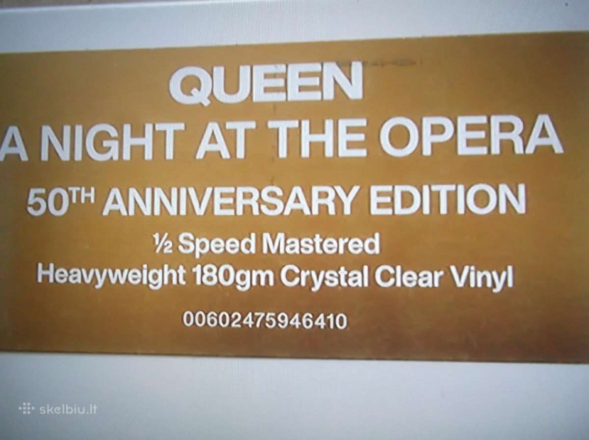 Queen A Night At The Opera 50th Aniversary Edition - nuotraukos Nr. 7
