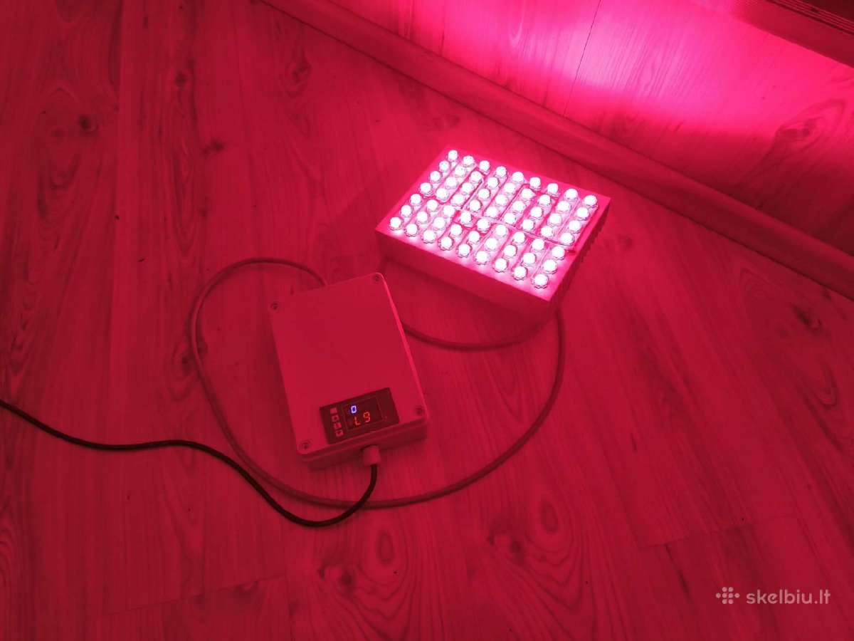 Raudonos sviesos terapijos lempos projektas