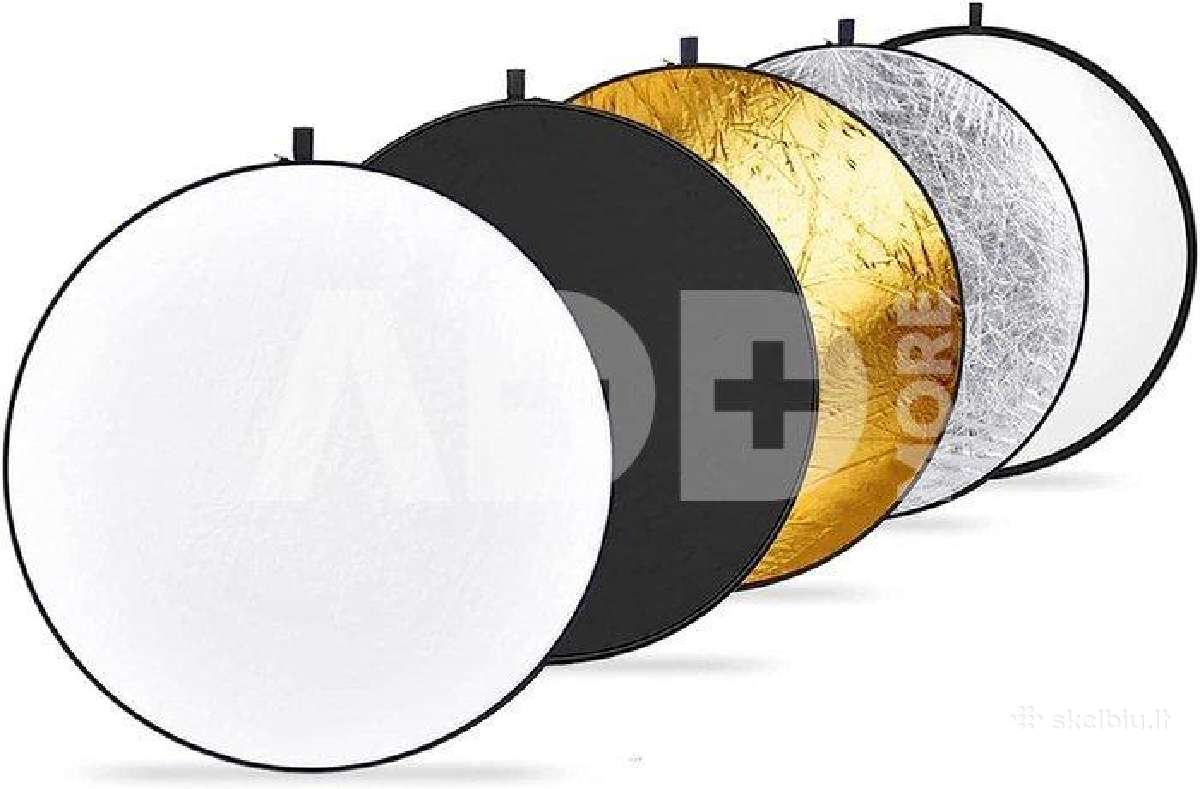 Reflektorius 5in1, 110cm - naujas, neišpakuotas