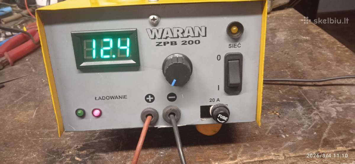 Pakrovėjai akumuliatorių 14.2v-24v 6-10 -30a - nuotraukos Nr. 15