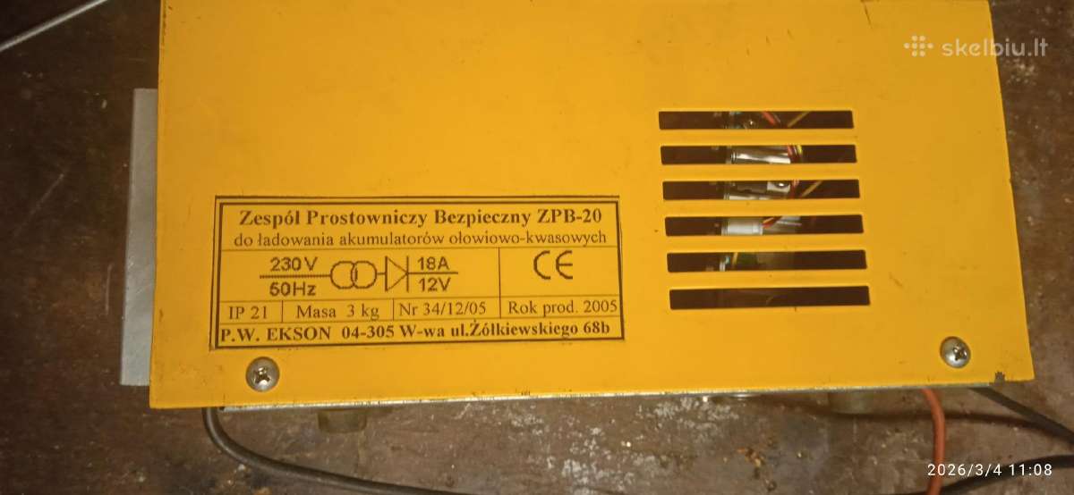 Pakrovėjai akumuliatorių 14.2v-24v 6-10 -30a - nuotraukos Nr. 18