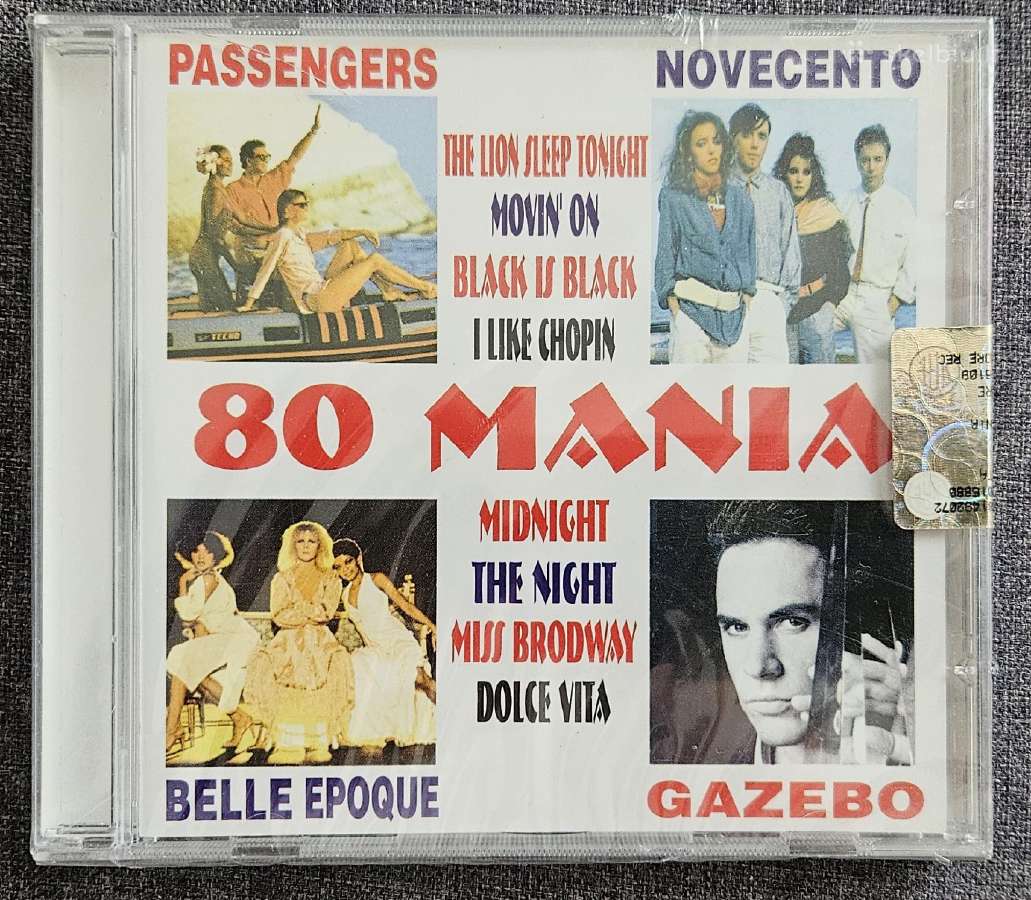 80 Mania, CD music
