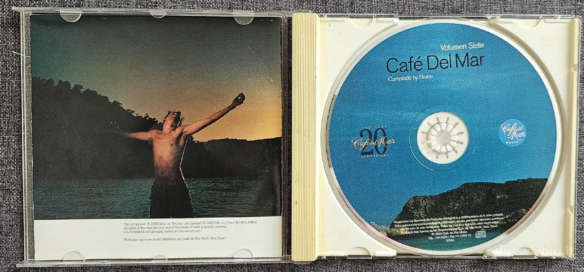 Bruno-cafe del Mar-volumen Siete CD music