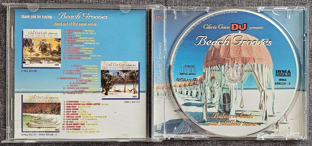 Chris Coco Dj -Beach Grooves CD music - nuotraukos Nr. 2