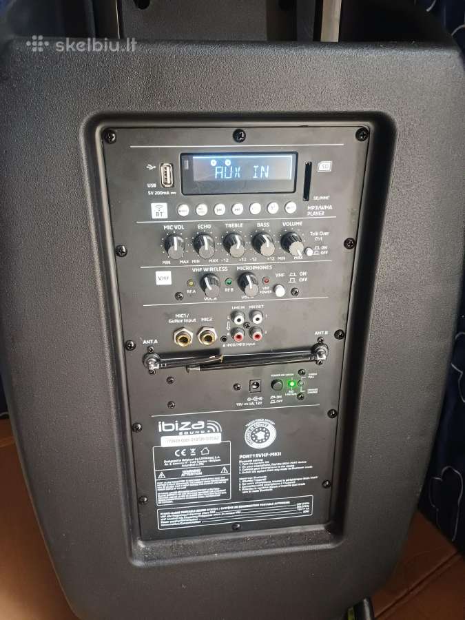 Garso kolonele 800w su akumuliatoriumi - nuotraukos Nr. 3