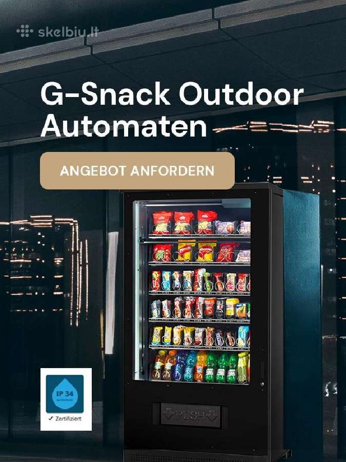 Lauko Vending pardavimo automatai Sanden Vendo - nuotraukos Nr. 4