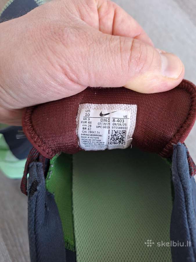 Nike Trail bėgimo batai. Dydis 44. - nuotraukos Nr. 7