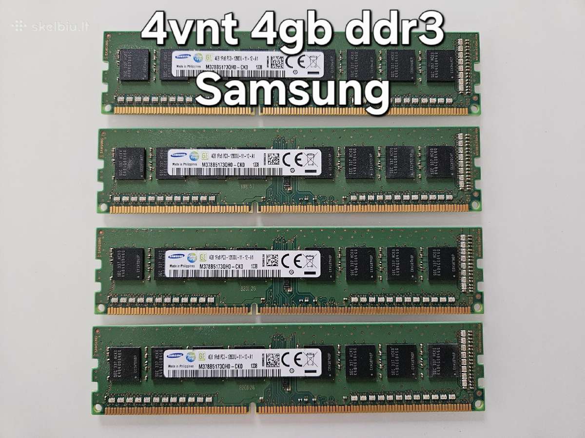 Ddr3 ramai stacionariam kompiuteriui - nuotraukos Nr. 3