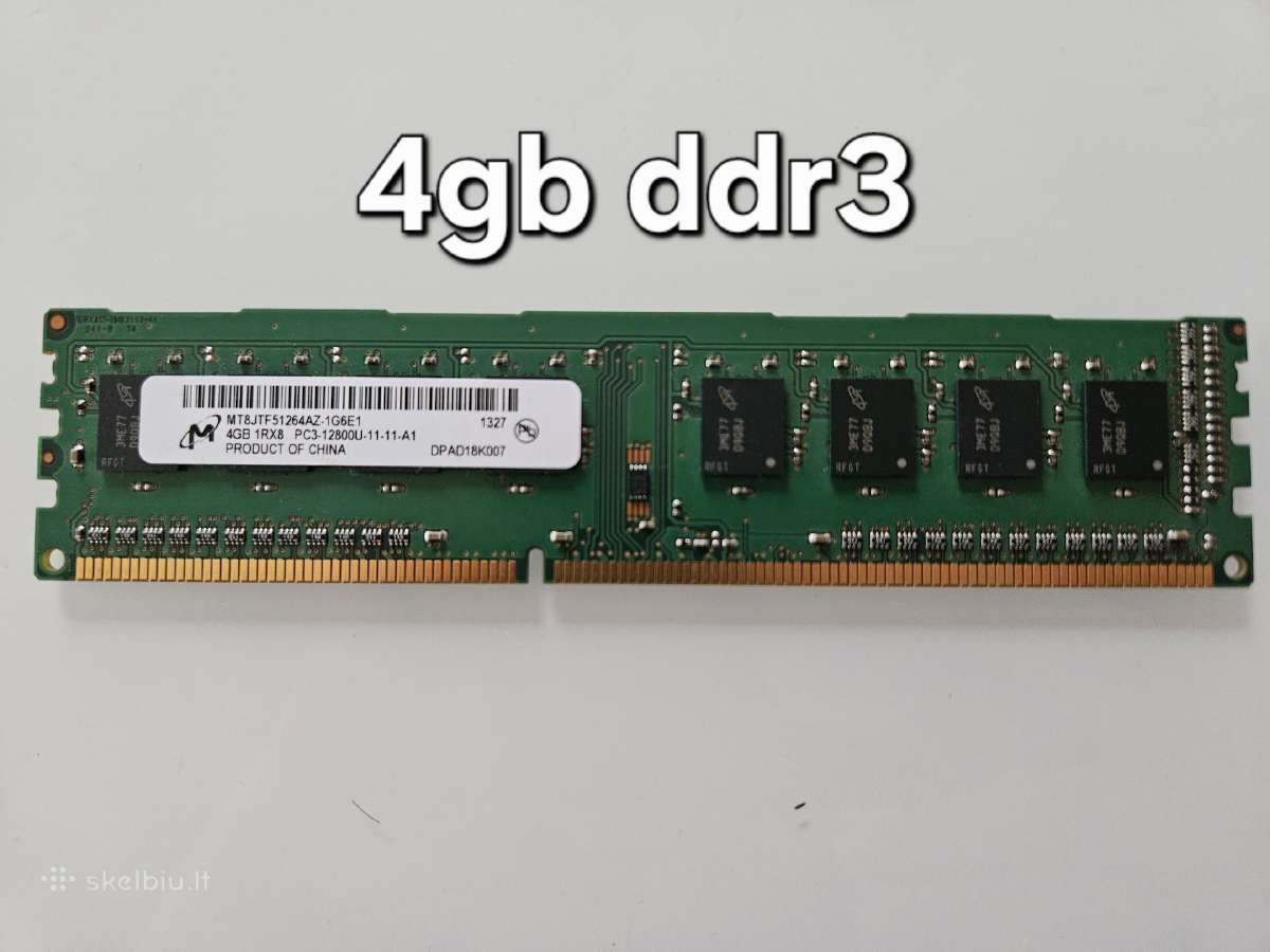 Ddr3 ramai stacionariam kompiuteriui - nuotraukos Nr. 5