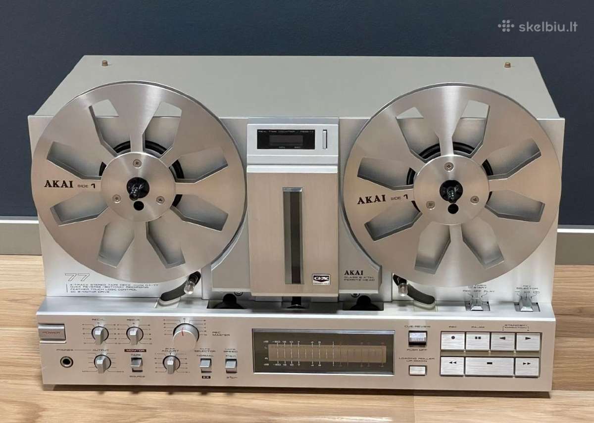Akai GX-77 juostinis grotuvas, Made in Japan