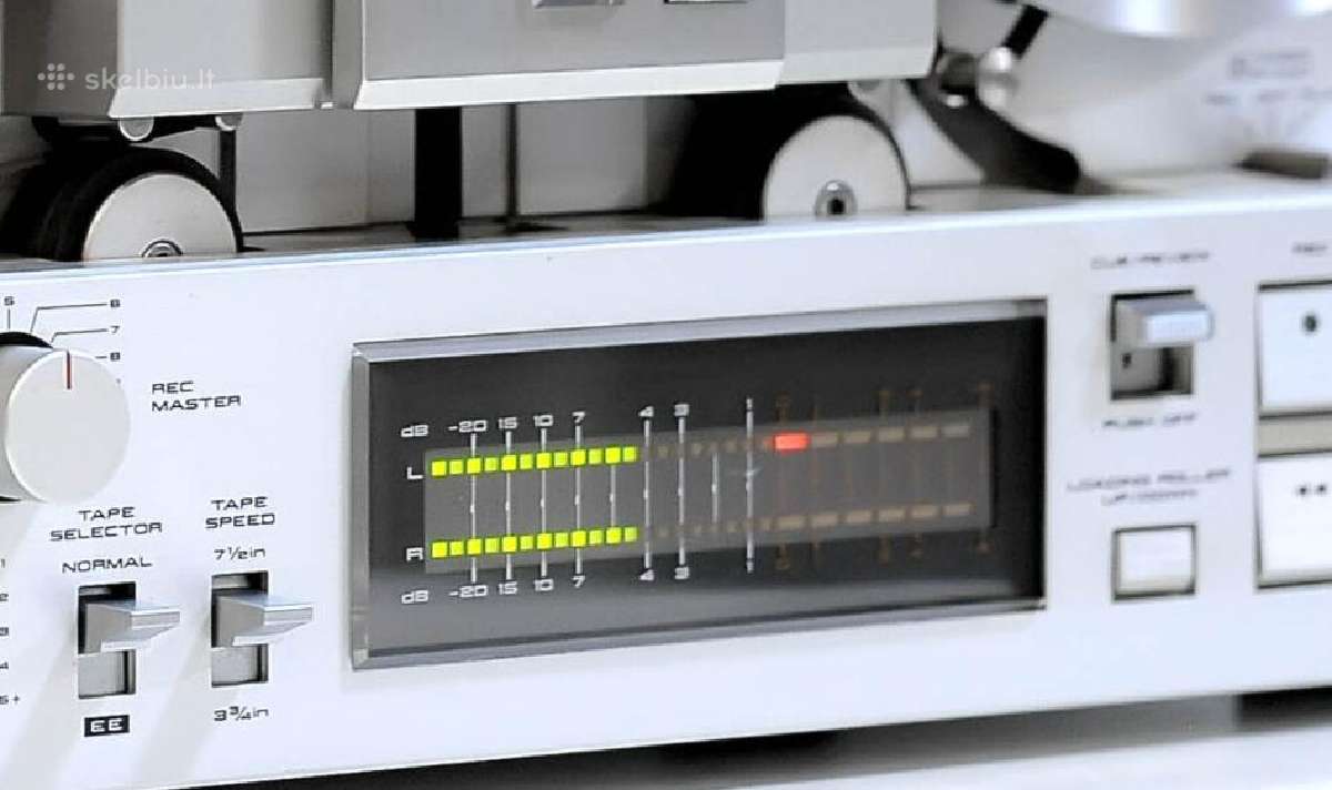 Akai GX-77 juostinis grotuvas, Made in Japan - nuotraukos Nr. 3