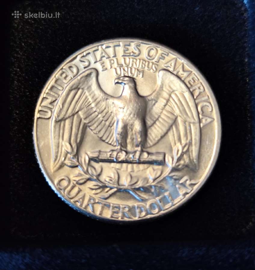 JAV 25c. 1964m. Usa. Sidabras. - nuotraukos Nr. 2