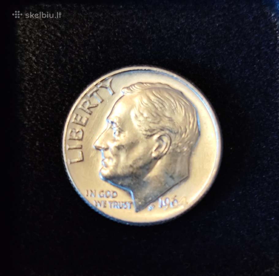 JAV 10c. 1964 D. Usa. Sidabras.