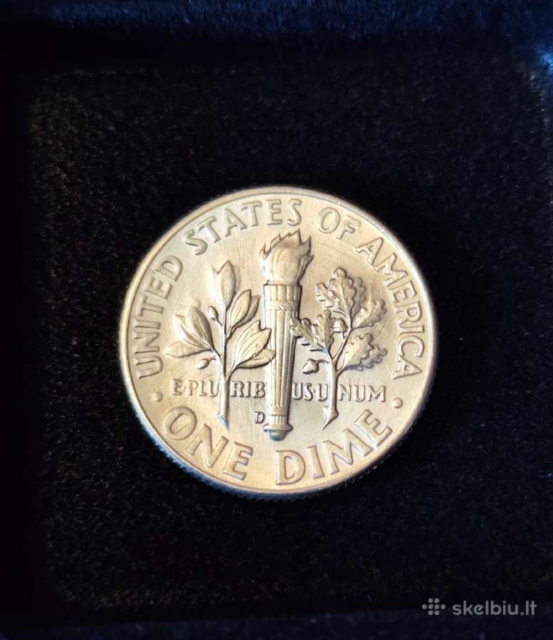 JAV 10c. 1964 D. Usa. Sidabras. - nuotraukos Nr. 2