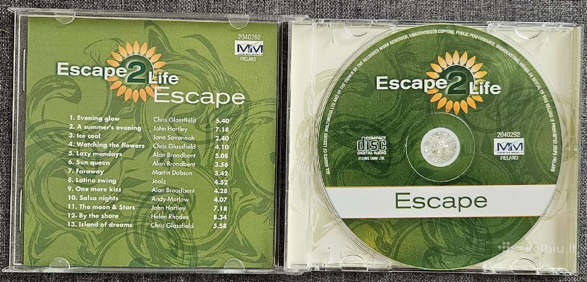 Escape 2 Life- Escape CD music - nuotraukos Nr. 2