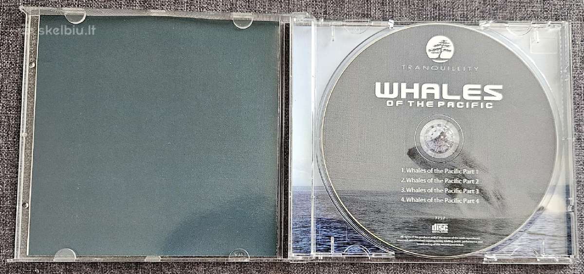 Tranquillity-whales of the Pacific CD music - nuotraukos Nr. 2
