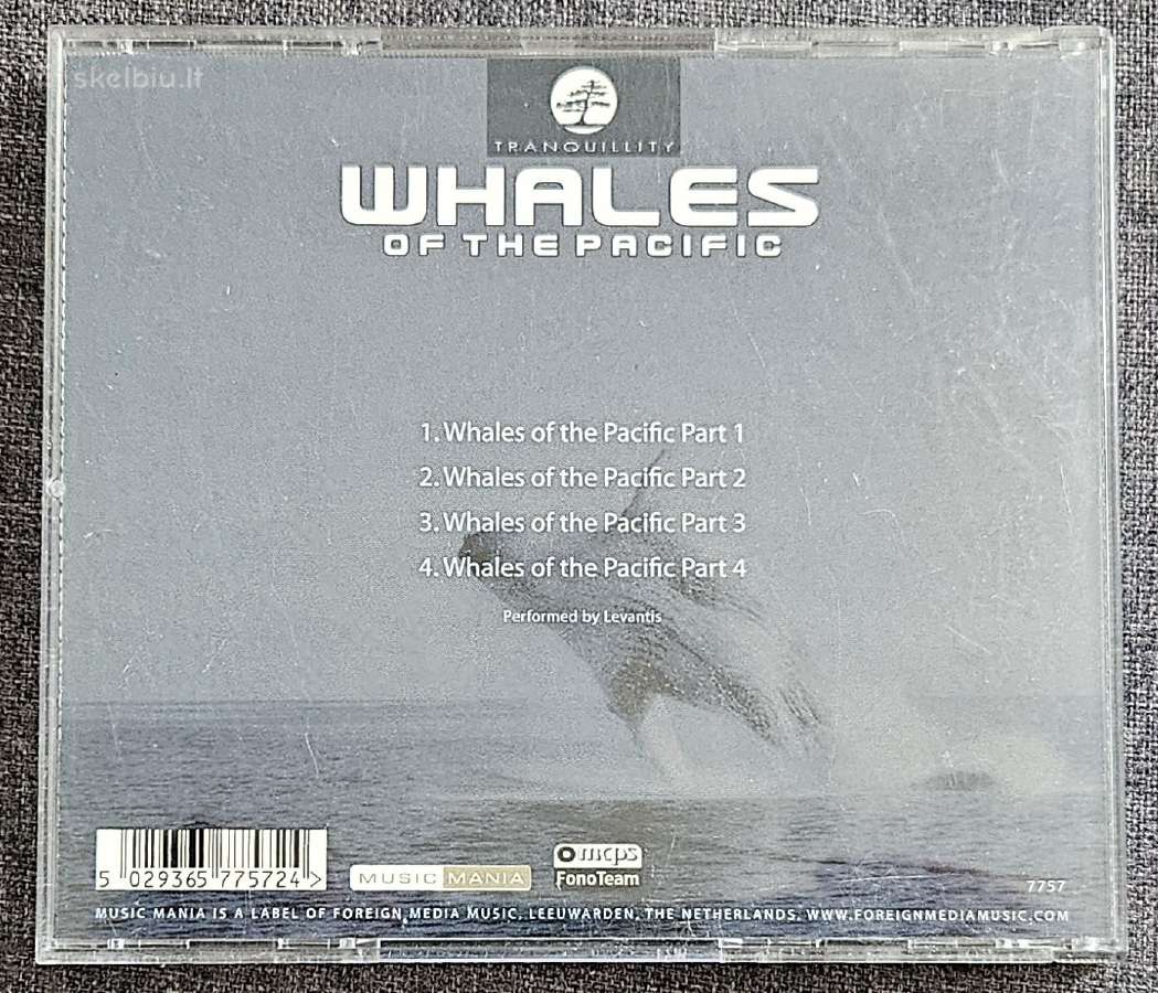 Tranquillity-whales of the Pacific CD music - nuotraukos Nr. 3