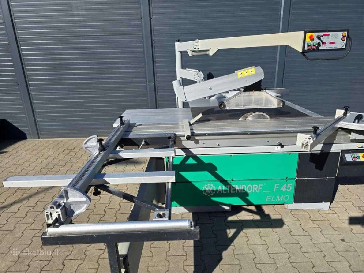 Formatinio pjovimo staklės Altendorf F45 Elmo