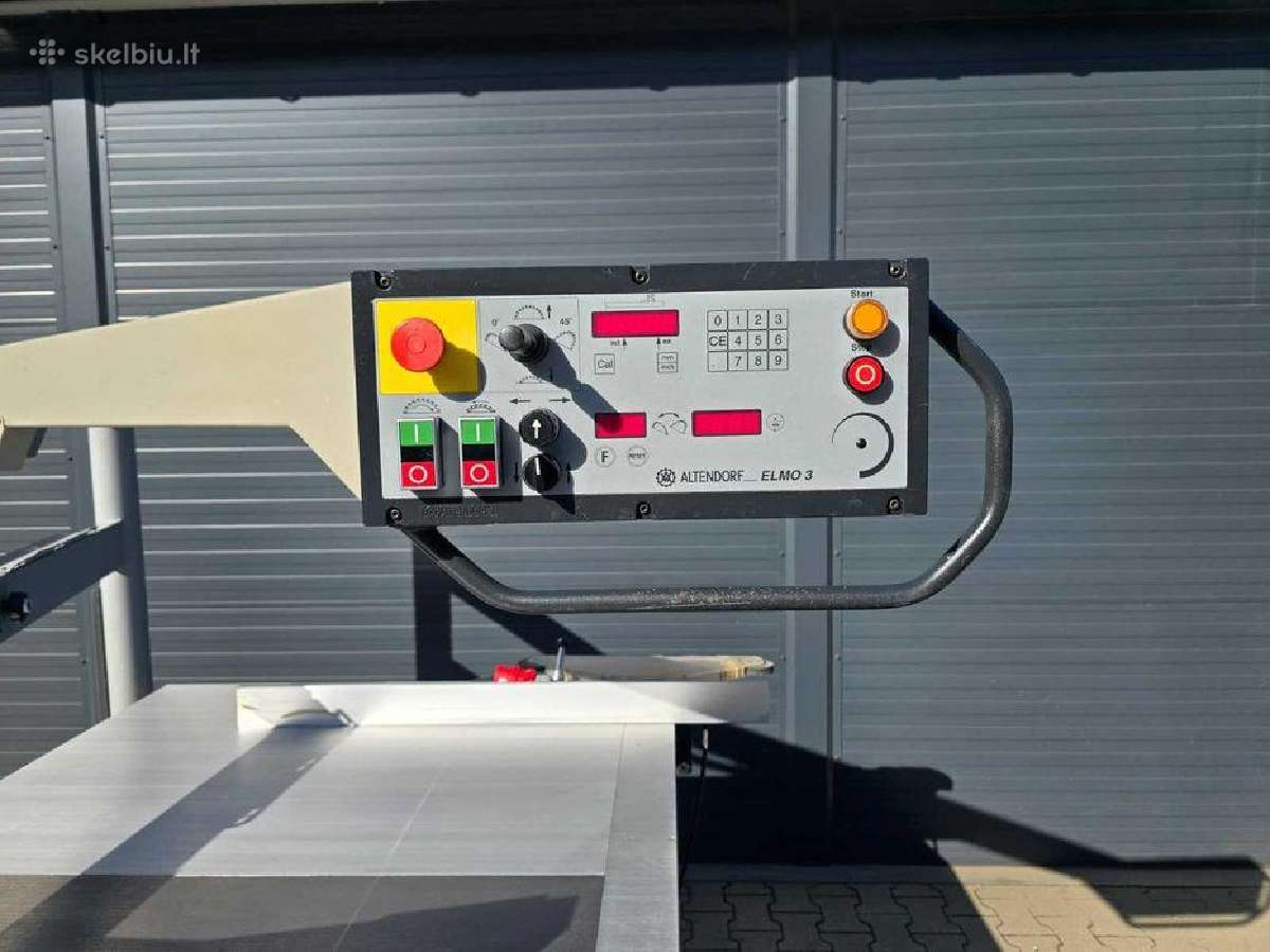 Formatinio pjovimo staklės Altendorf F45 Elmo - nuotraukos Nr. 4