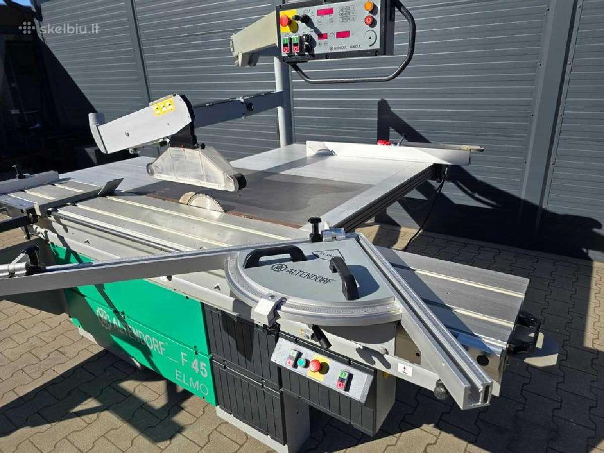 Formatinio pjovimo staklės Altendorf F45 Elmo - nuotraukos Nr. 5