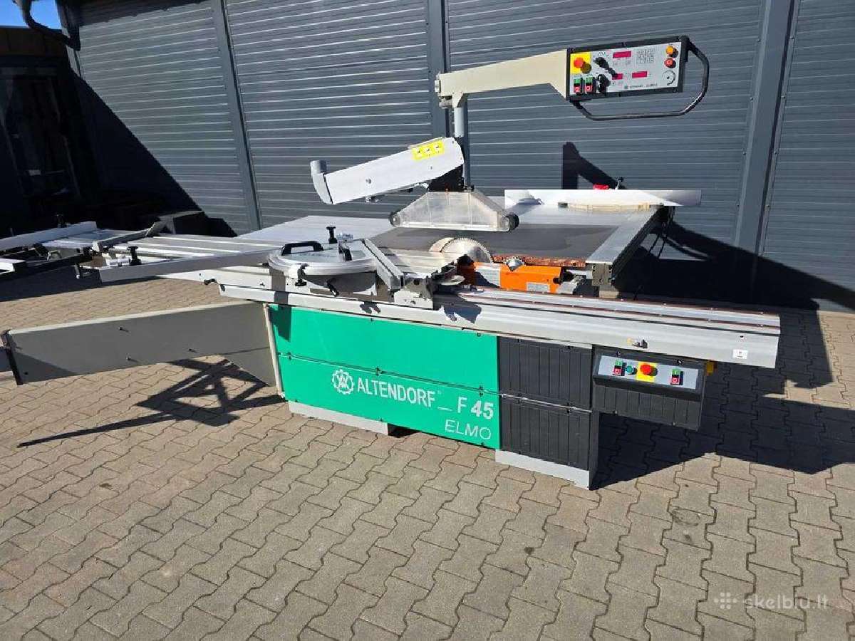 Formatinio pjovimo staklės Altendorf F45 Elmo - nuotraukos Nr. 11