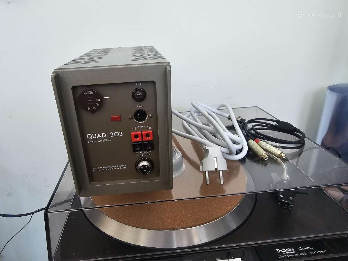 Quad 303 stiprintuvas