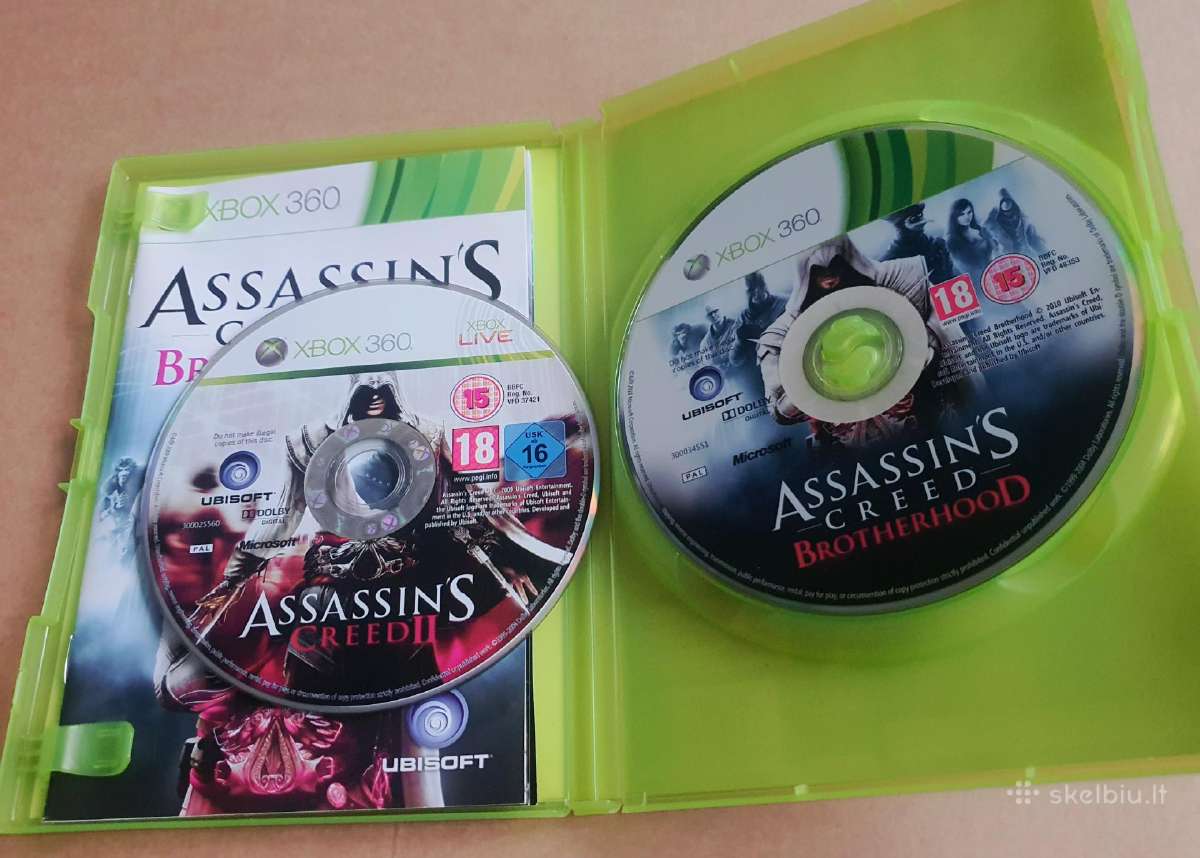 Assassin's Creed: 2 + Brotherhood (Xbox 360) - nuotraukos Nr. 2
