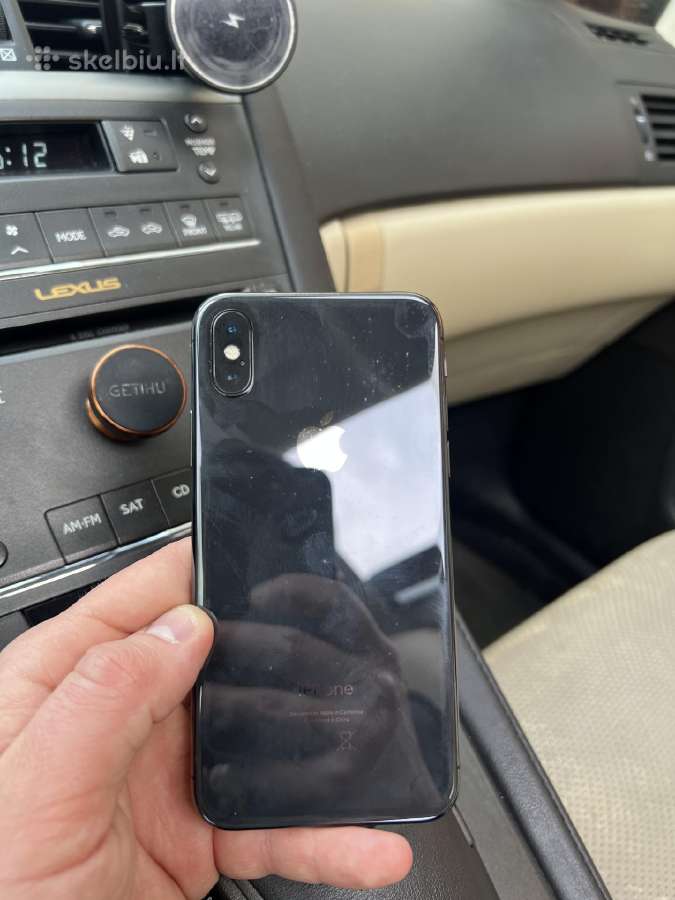 „iPhone X“ 256 GB Geros techninės būklės. - nuotraukos Nr. 2