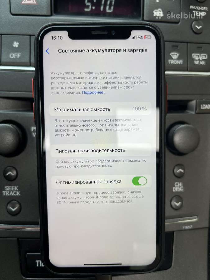 „iPhone X“ 256 GB Geros techninės būklės. - nuotraukos Nr. 6