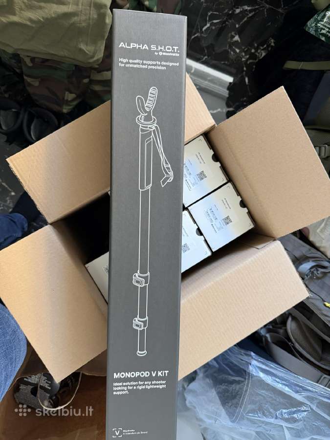 Vienkojis stovas Manfrotto Mpm-r0-1-sd Monopod - nuotraukos Nr. 8