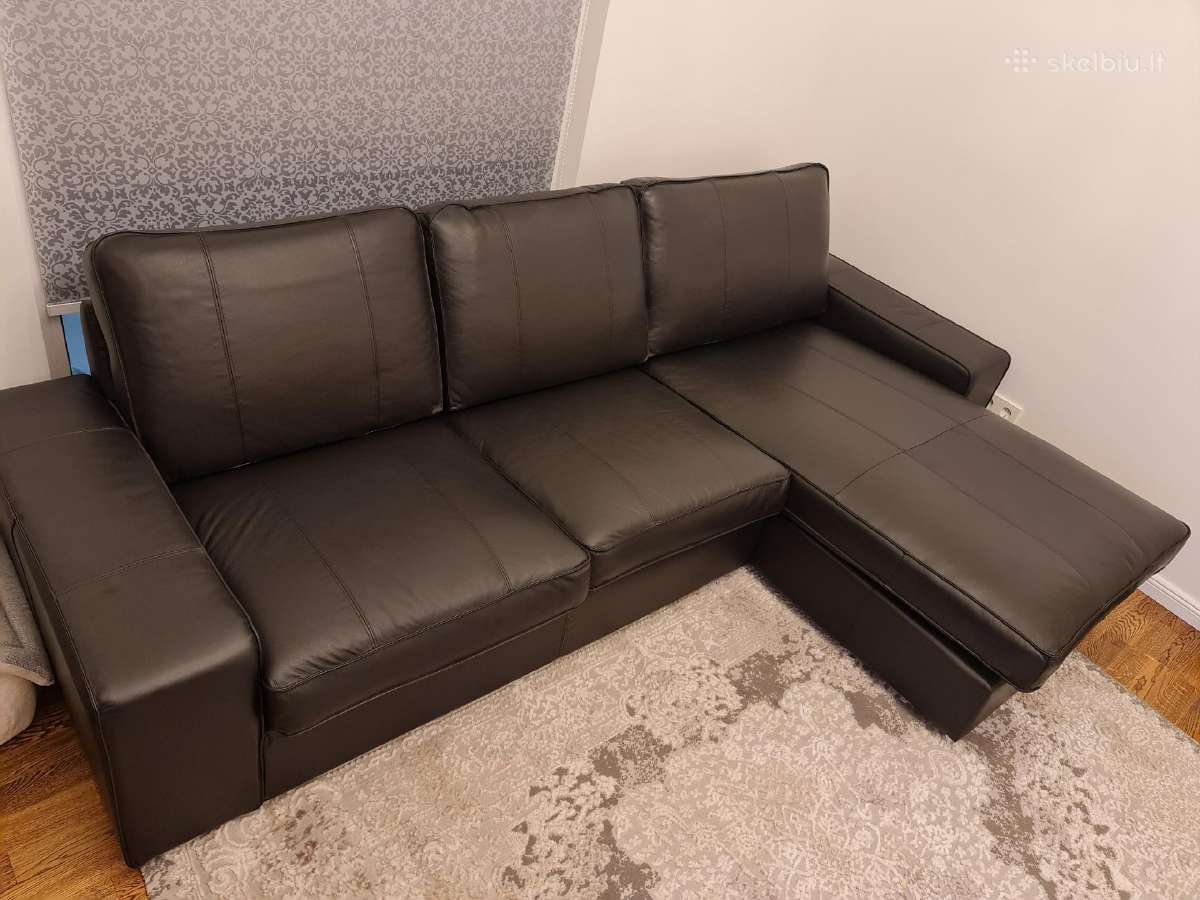 Nauja odinė sofa - nuotraukos Nr. 3