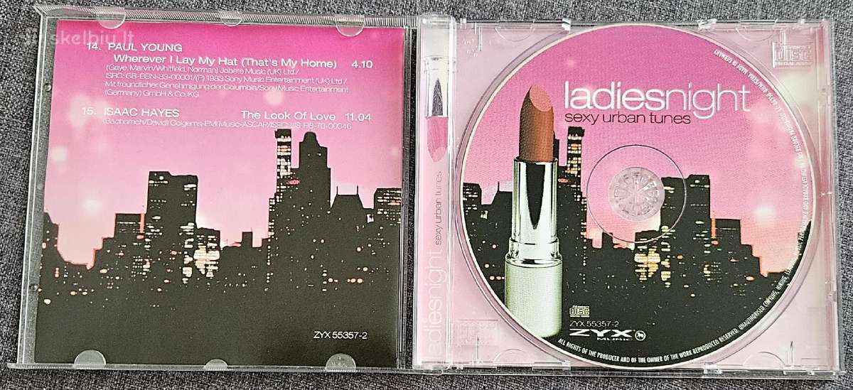 Ladies Night-sexy Urban Tunes CD music - nuotraukos Nr. 2