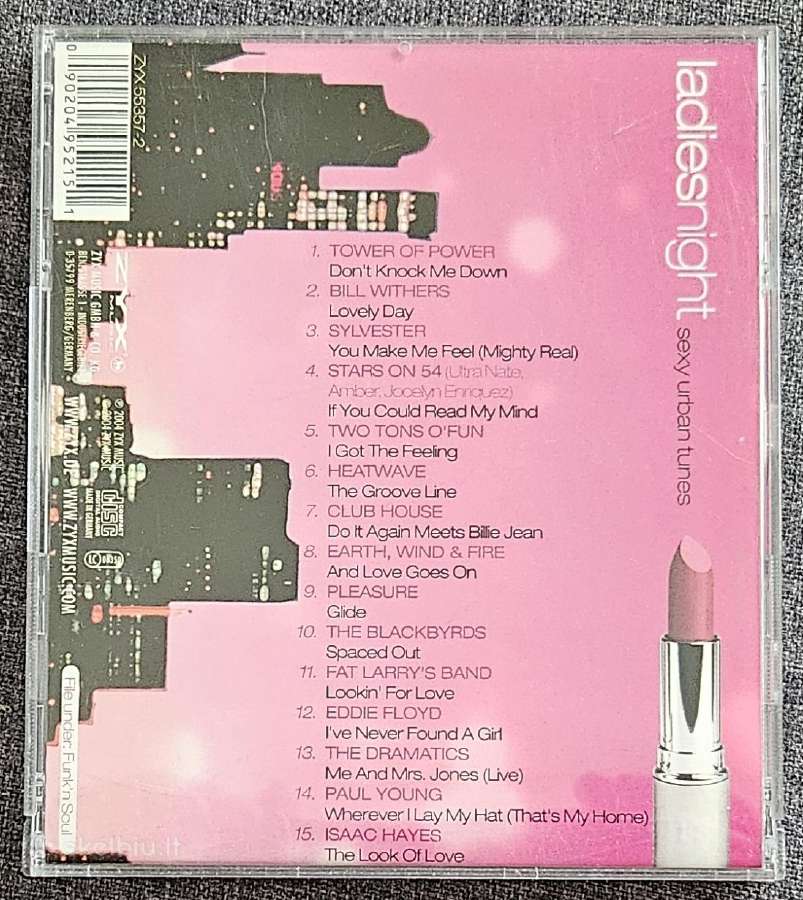 Ladies Night-sexy Urban Tunes CD music - nuotraukos Nr. 3