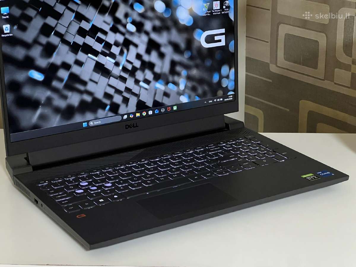 Parduodamas Dell G15 su Rtx 3050, I5-11k, 120hz. - nuotraukos Nr. 3