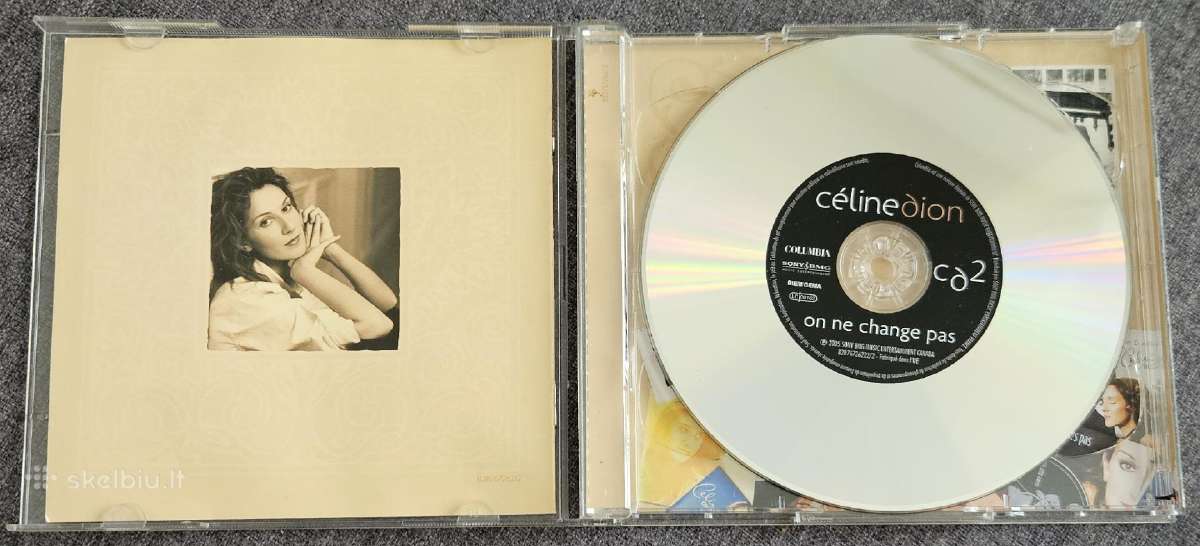 Celine Dion-on ne change pas CD music - nuotraukos Nr. 2