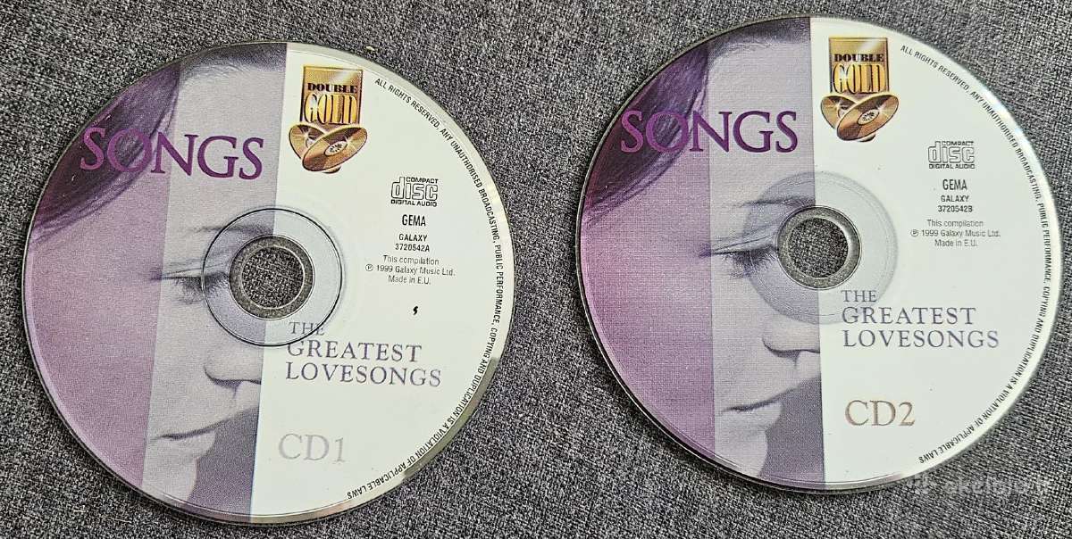 The Greatest Lovesongs-CD music