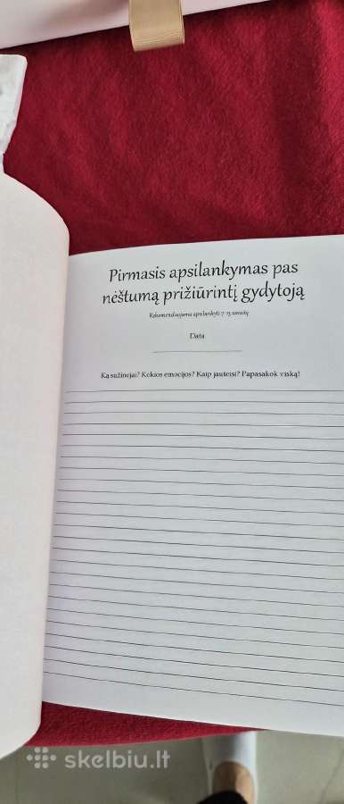 Nėštumo knyga/dienoraštis - nuotraukos Nr. 3