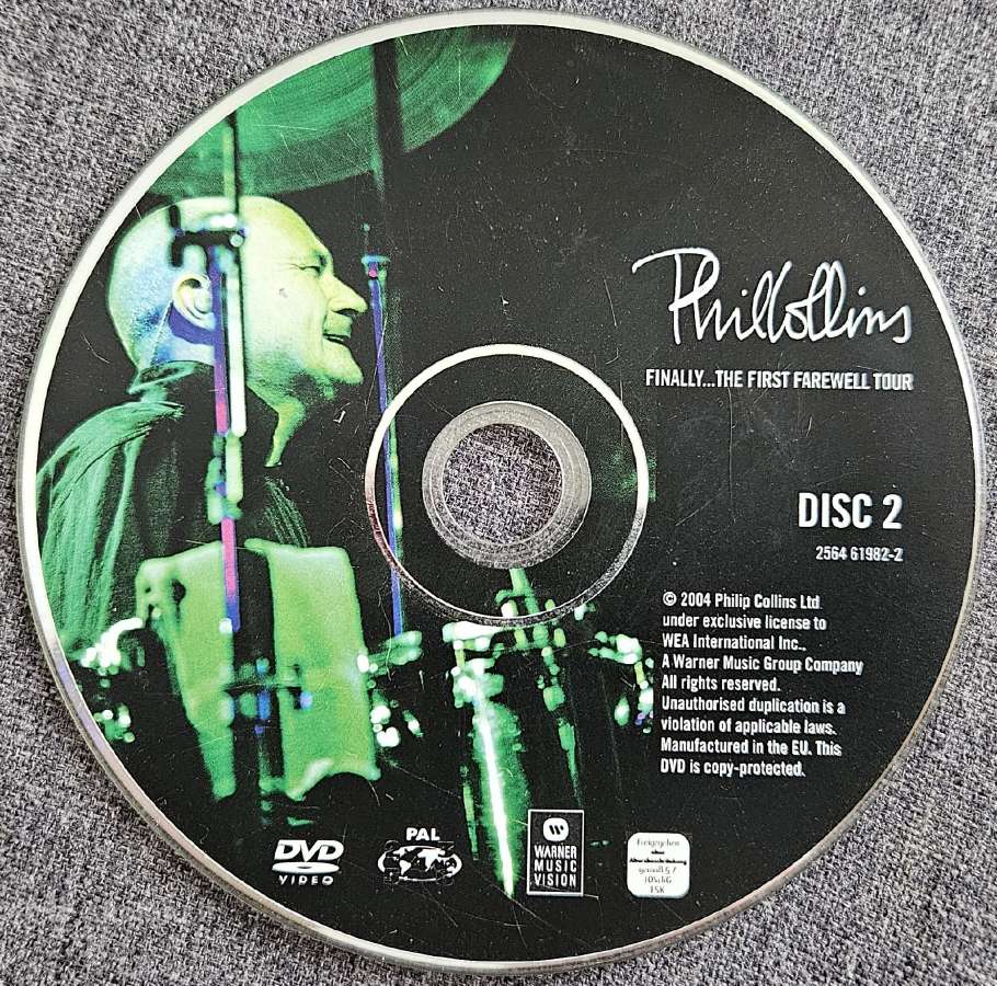 Phil Colins-finally. The First Farewell Tour Dvd