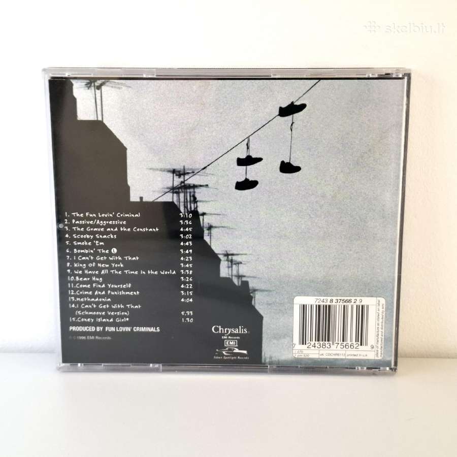 Fun Lovin Criminals - Come Find Yourself (CD) - nuotraukos Nr. 2