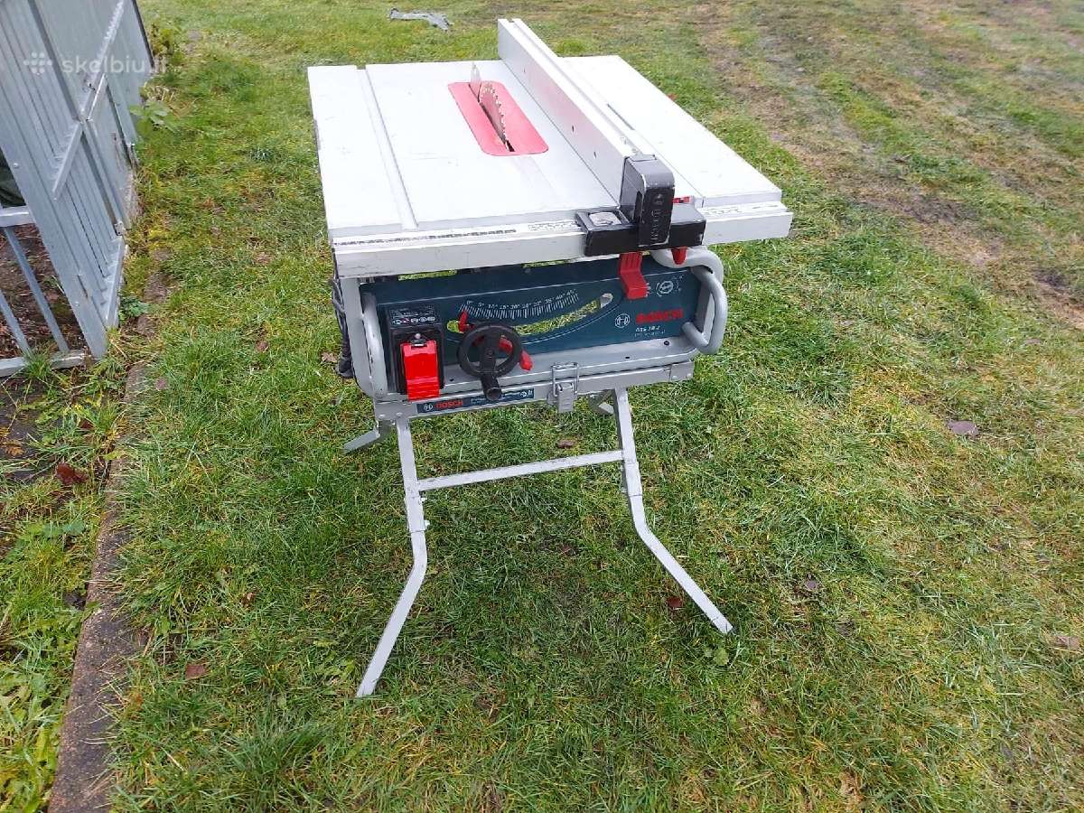 Bosch Gts 10j isilginio pjovimo stakles