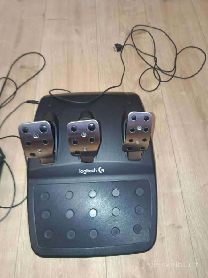 Logitech G920 žaidimų vairas + pedalai Ps4/ps5/pc - nuotraukos Nr. 3