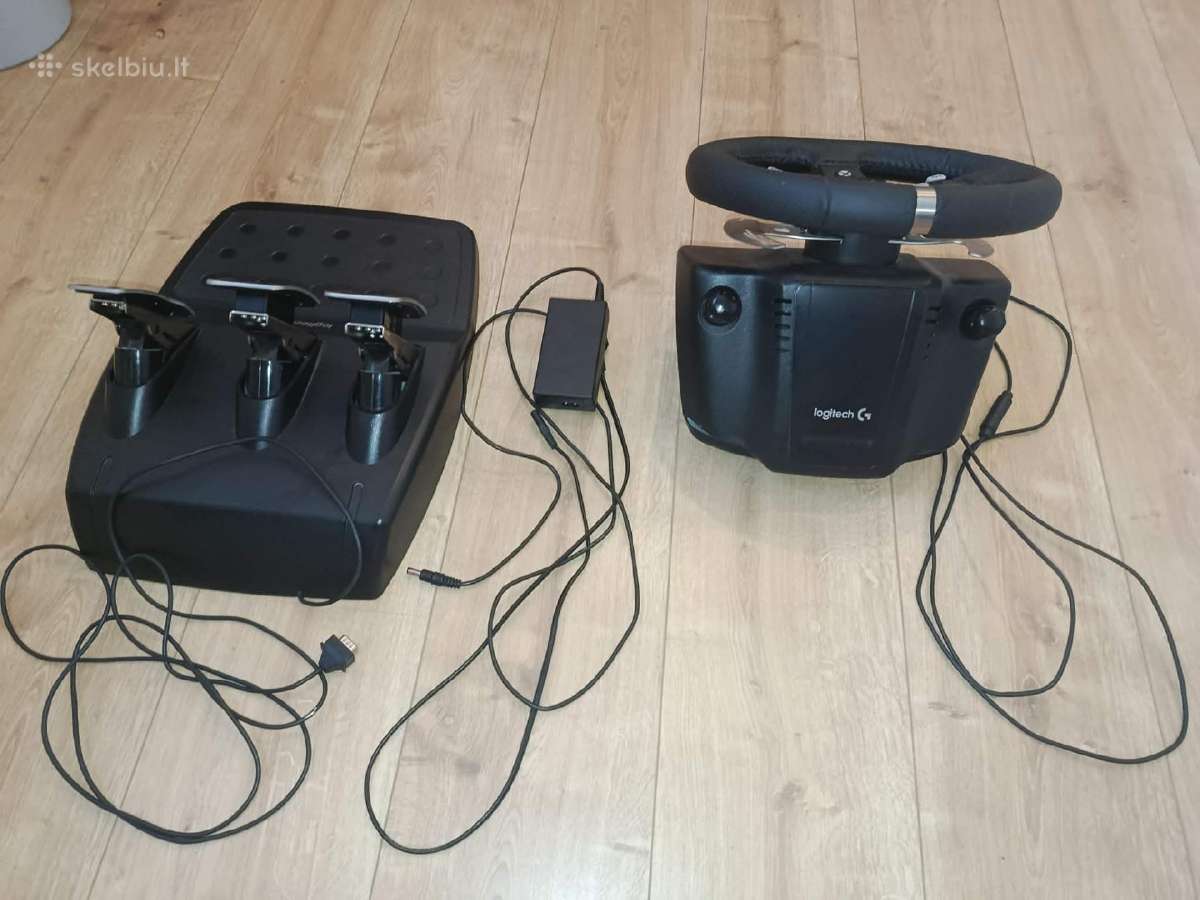 Logitech G920 žaidimų vairas + pedalai Ps4/ps5/pc - nuotraukos Nr. 4