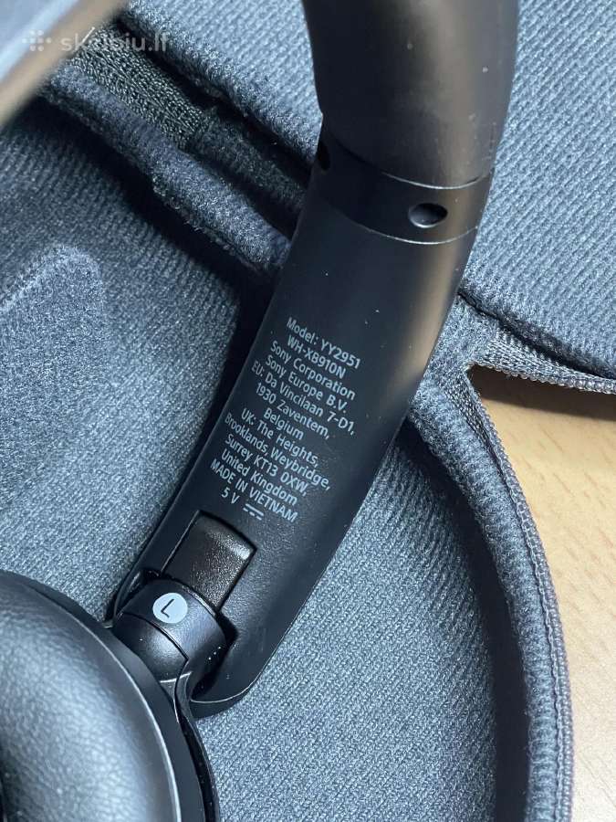 Ausines Sony Wh-xb910n nesiotos - nuotraukos Nr. 4