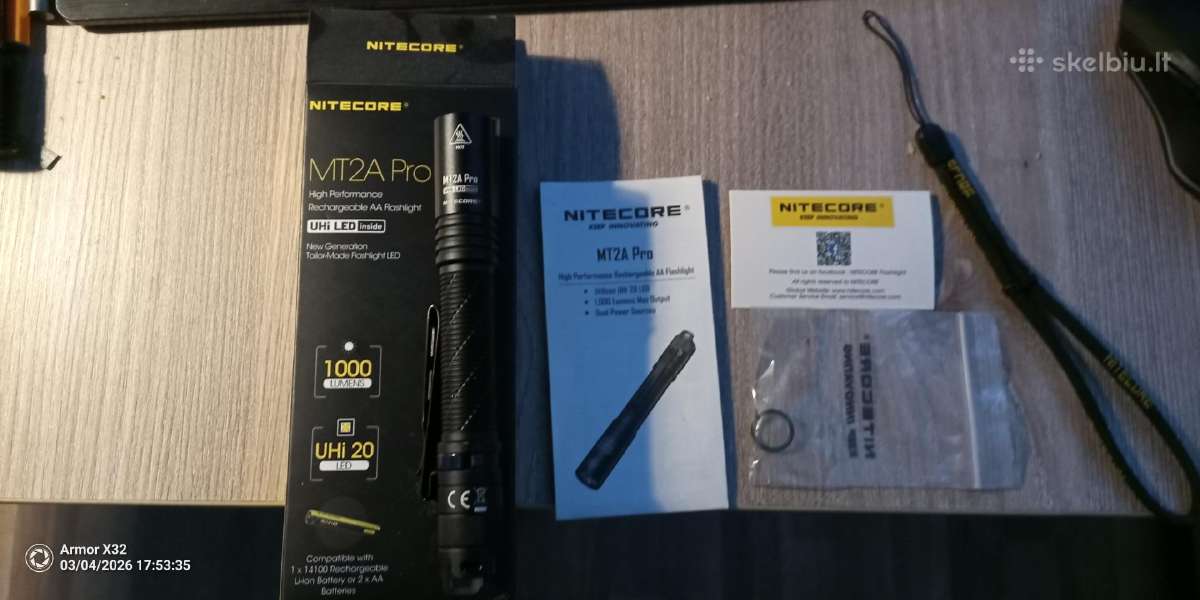 Nitecore Mt2a pro
