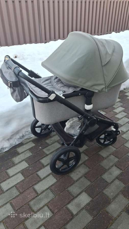 Vežimėlis bugaboo fox su priedais